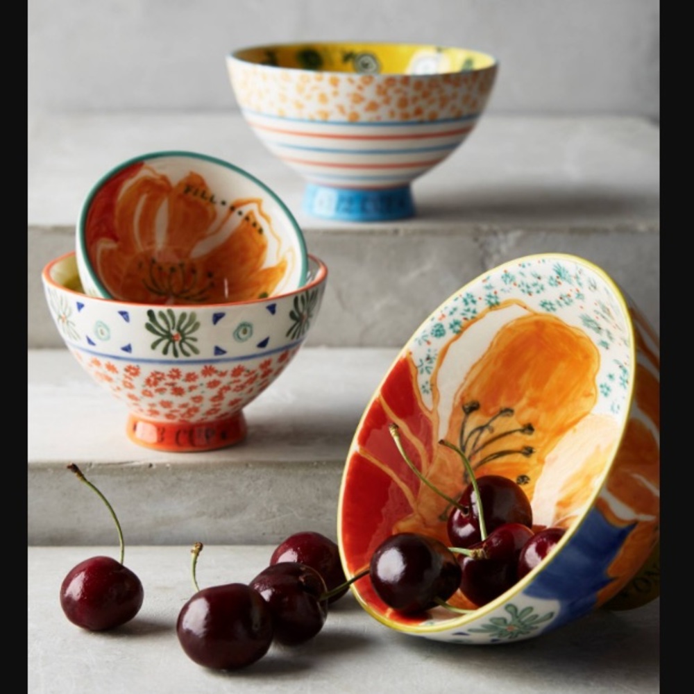 NWT Anthropologie Peregrine Measuring Cups - set of 4
